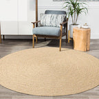 Natural Fiber Area Sisal Rug - Houseoon