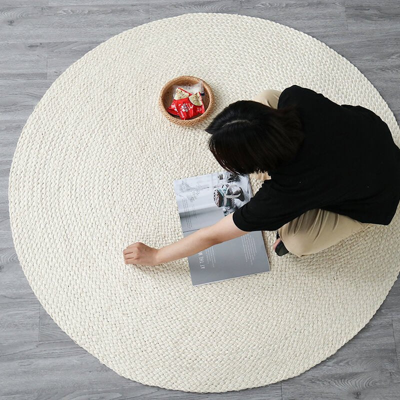 Natural Fiber Area Sisal Rug - Houseoon
