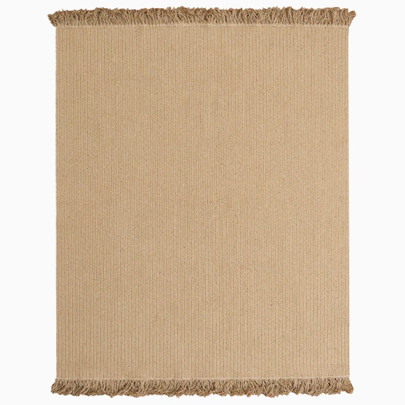 Natural hand braided tassels jute rug - Houseoon Image principale du produit