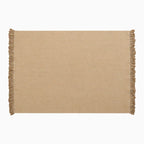 Natural hand braided tassels jute rug - Houseoon