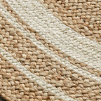 Natural jute area rug - Houseoon