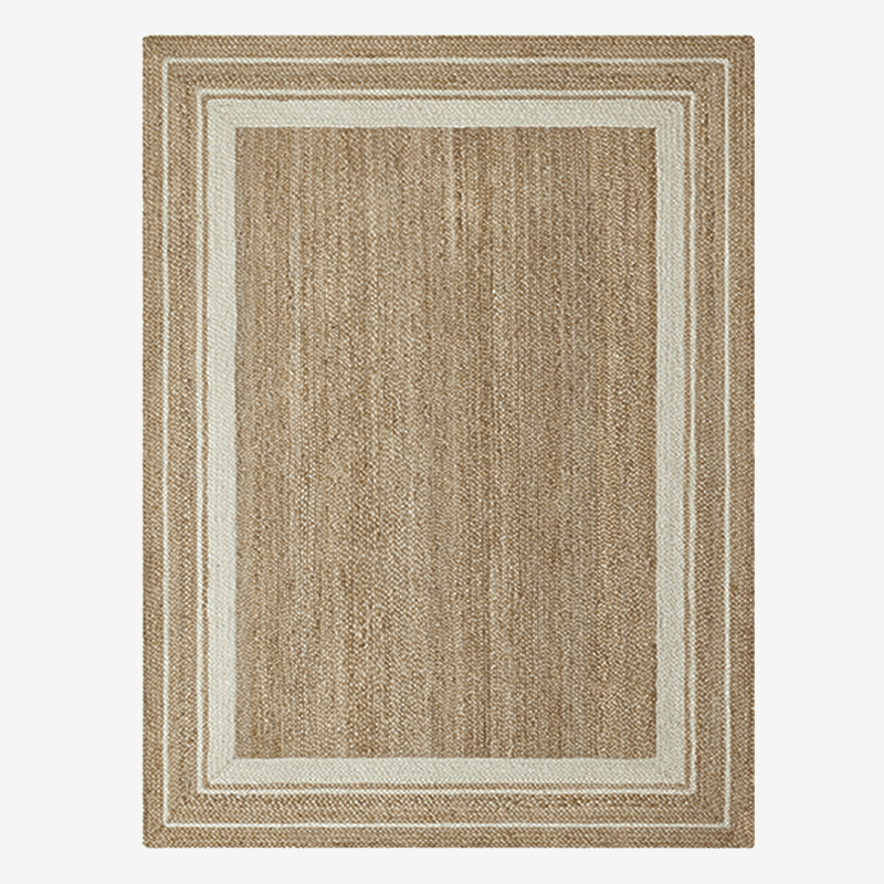 Natural jute area rug - Houseoon