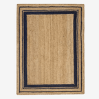 Natural jute area rug - Houseoon
