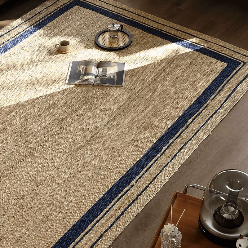 Natural jute area rug - Houseoon