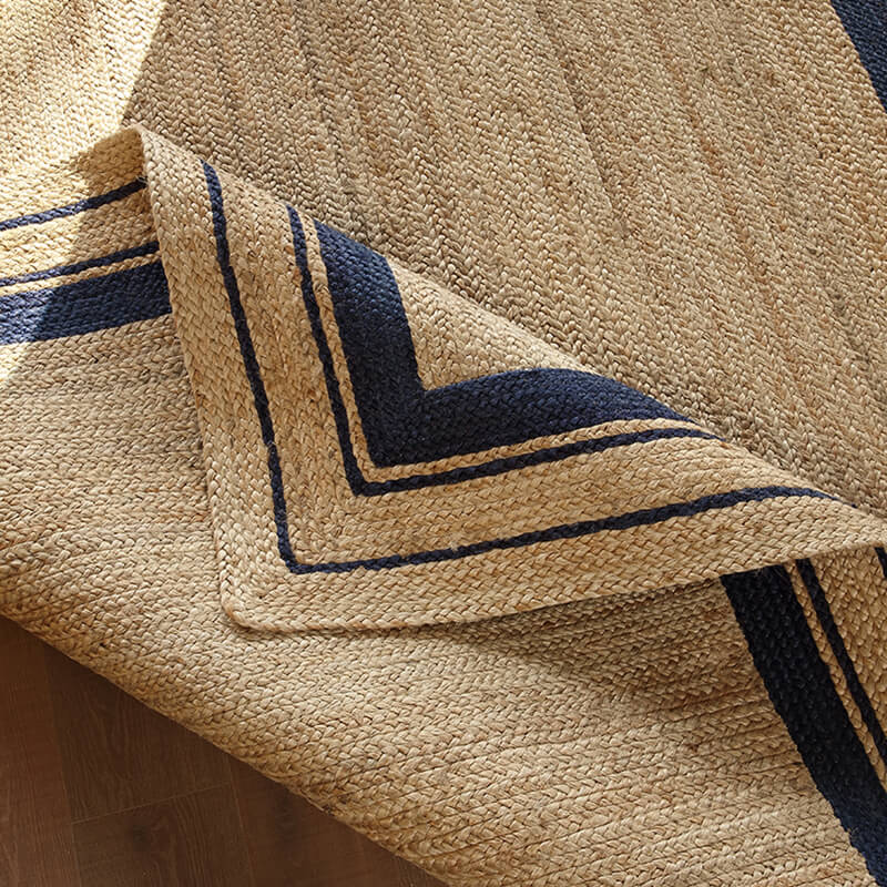 Natural jute area rug - Houseoon