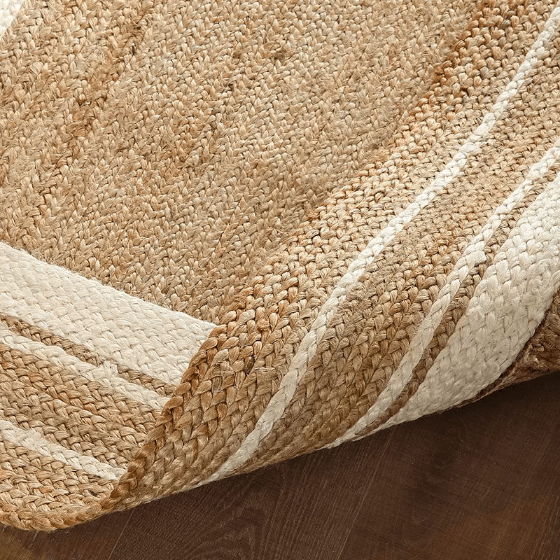 Natural jute area rug - Houseoon