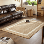 Natural jute area rug - Houseoon