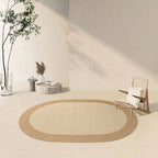 Natural Jute Braided Area Rug - Houseoon