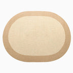 Natural Jute Braided Area Rug - Houseoon