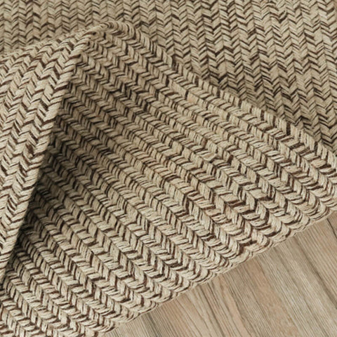 Large natural jute rug