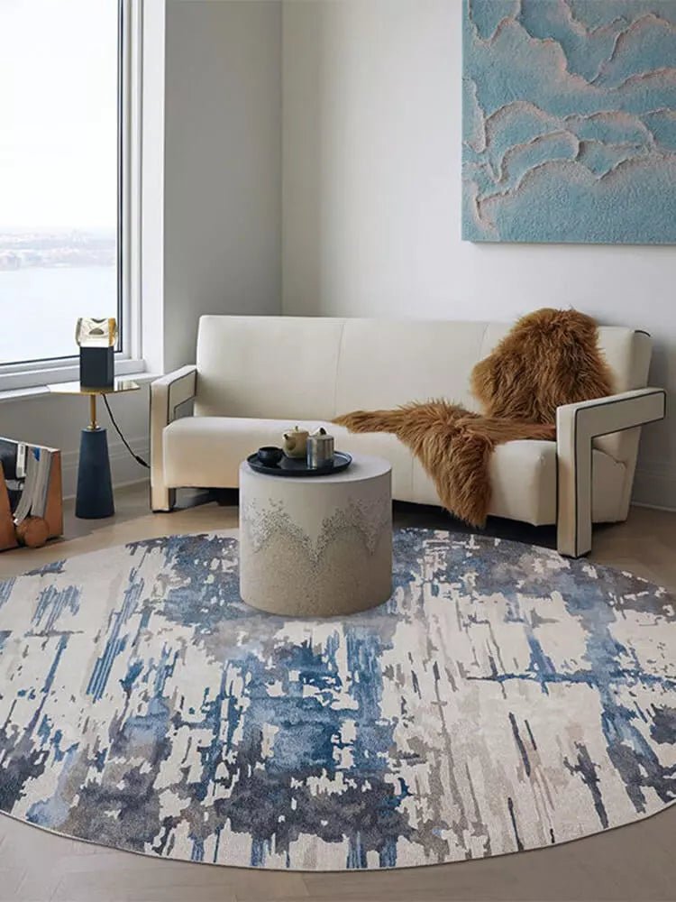 Norison Large Round Rugs - Houseoon