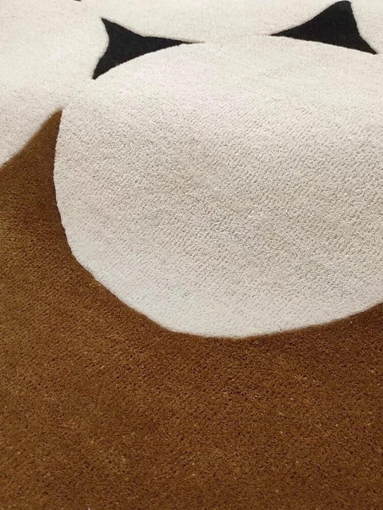 Olivia Handmade Tufted Round Rug - Houseoon