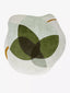 Patricia Shaped Green Tufted Area Rug - Houseoon