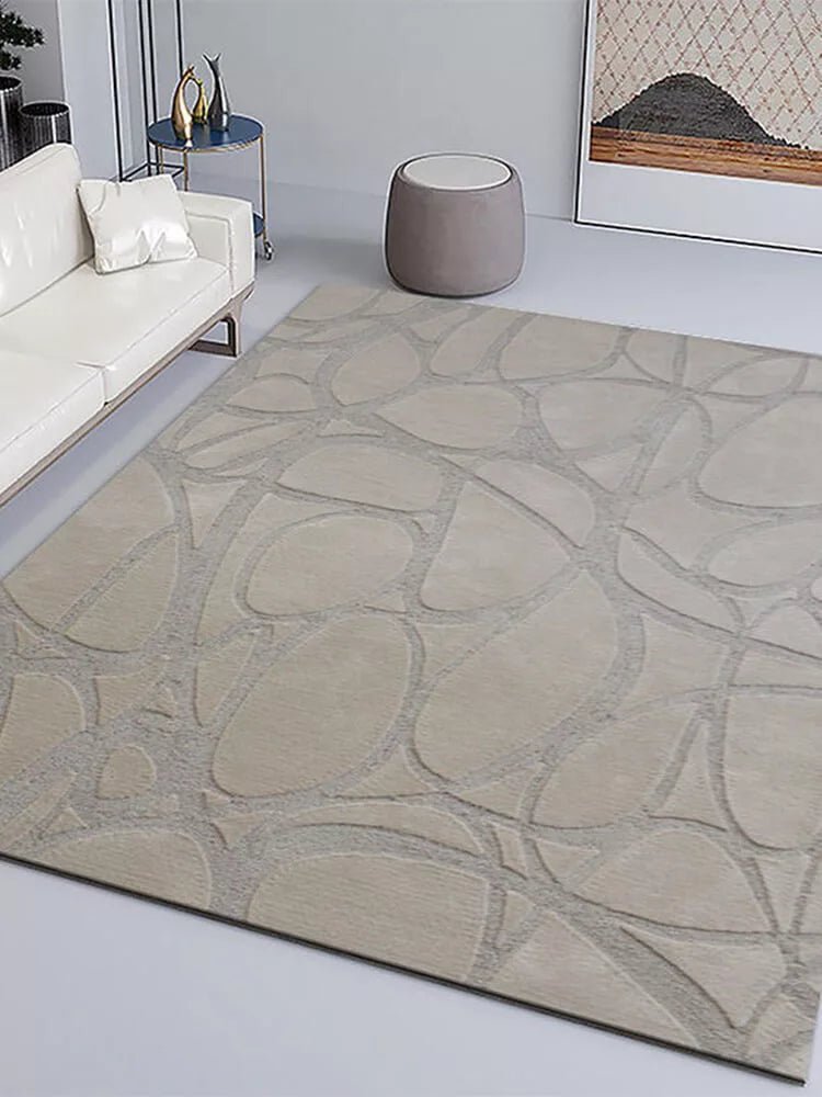 Pebble Geometric Area Rug - Houseoon