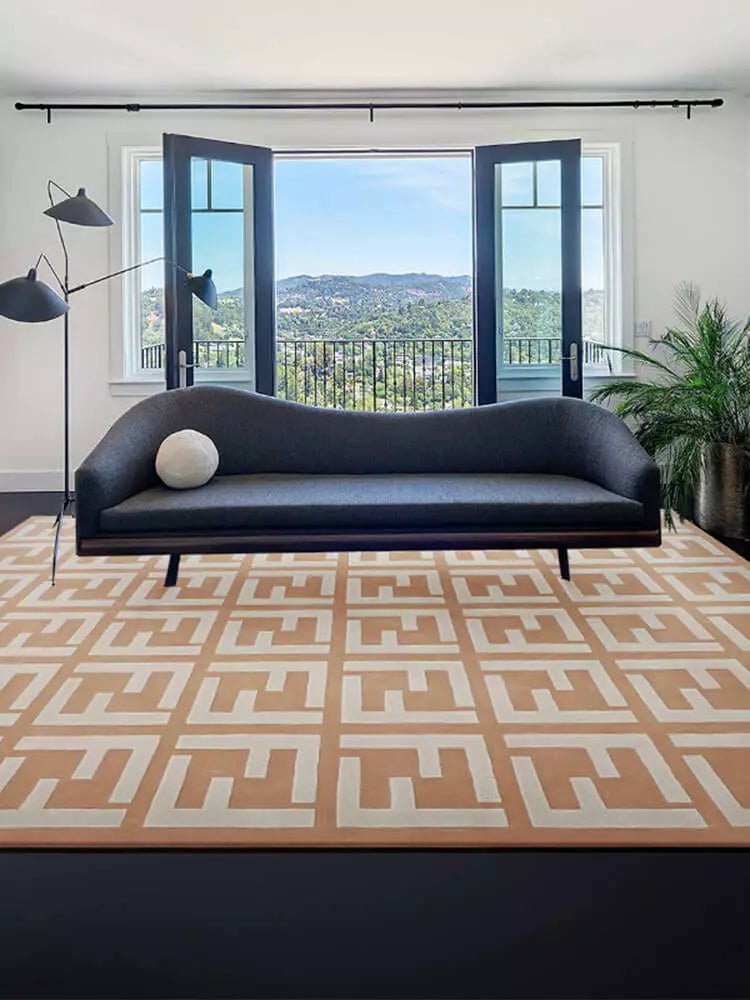 Pertain Hand Tufted Wool Rug - Houseoon
