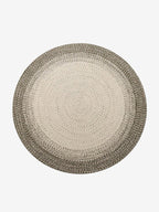 Polypropylene round Braided Area Rugs - Houseoon