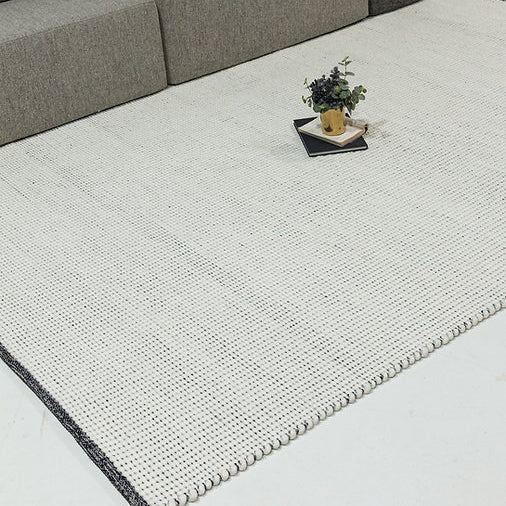 Pure handmade woven wool Rug - Houseoon