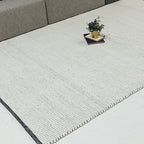 Pure handmade woven wool Rug - Houseoon