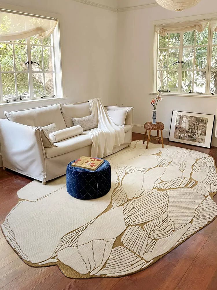 Raynsa Irregular Shaped Rug - Houseoon