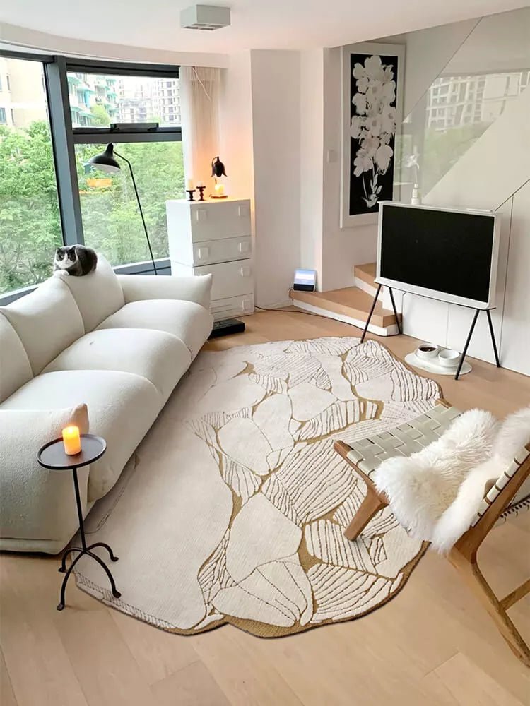 Raynsa Irregular Shaped Rug - Houseoon