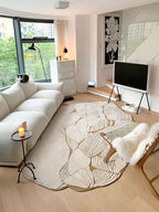 Raynsa Irregular Shaped Rug - Houseoon