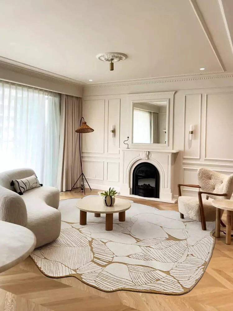 Raynsa Irregular Shaped Rug - Houseoon
