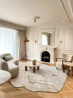 Raynsa Irregular Shaped Rug - Houseoon