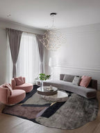 Rckey irregular shaped rugs - Houseoon