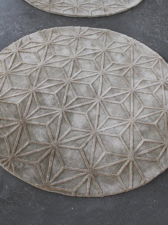 Relief Textured Area Rug - Houseoon