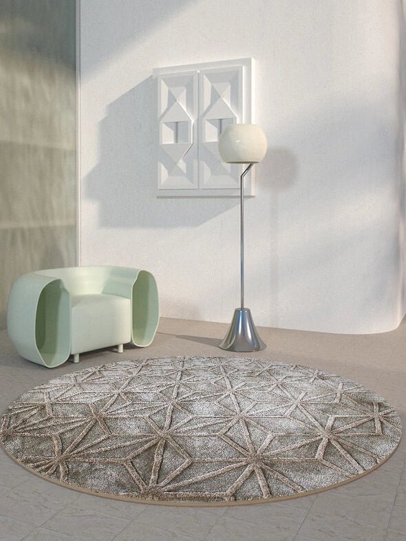 Relief Textured Area Rug - Houseoon