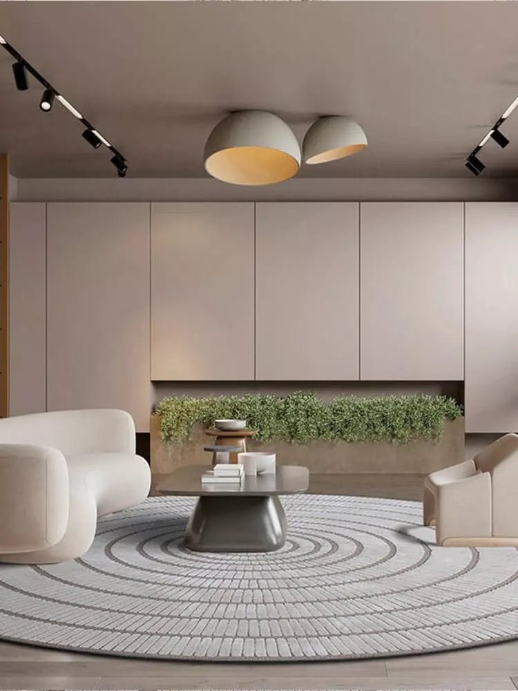 Rersoan Modern Round Rug - Houseoon