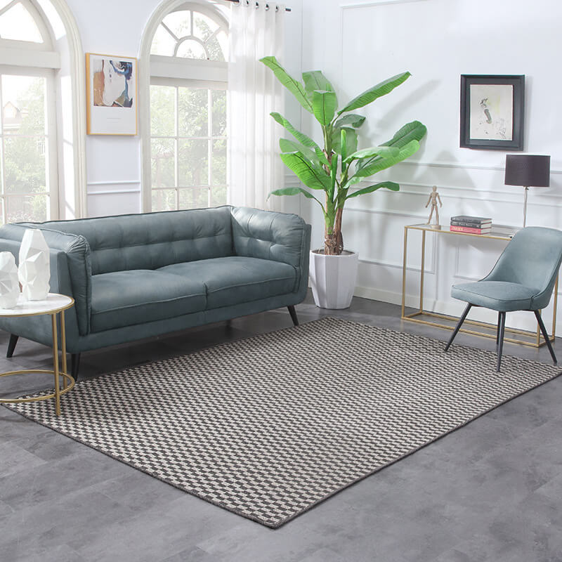 Reversible Indoor Area wool Rug - Houseoon