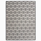 Reversible Indoor Area wool Rug - Houseoon