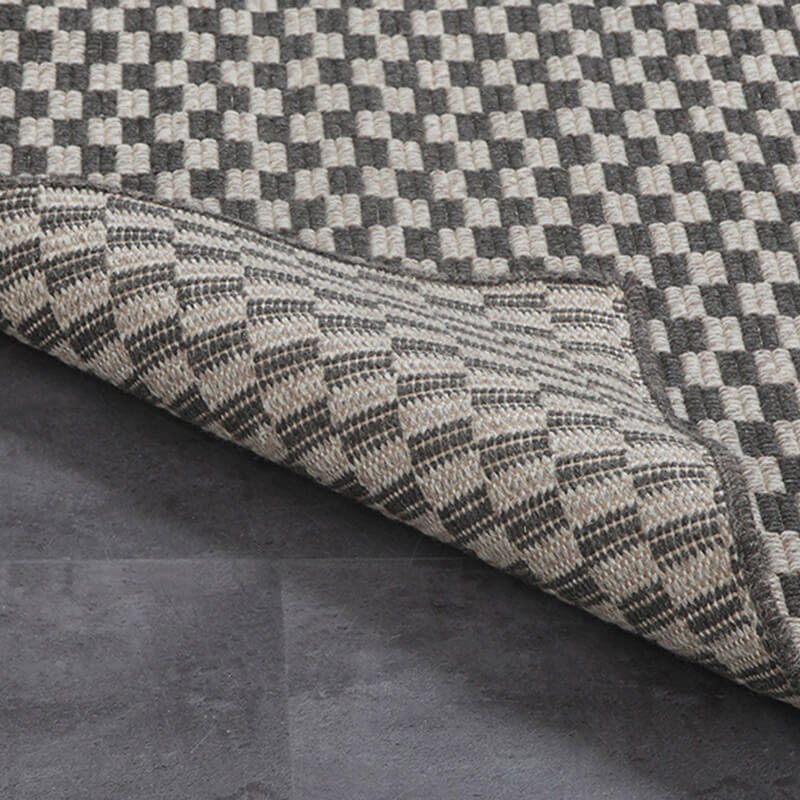 Reversible Indoor Area wool Rug - Houseoon