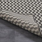 Reversible Indoor Area wool Rug - Houseoon