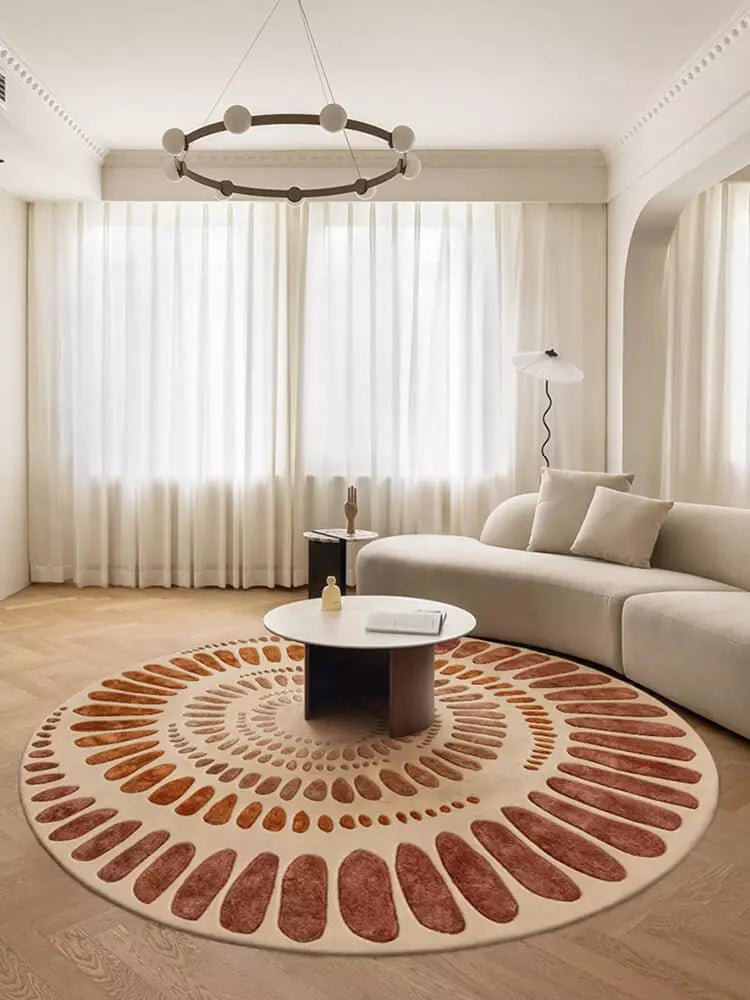 Rocheos Modern Handmade Rug - Houseoon