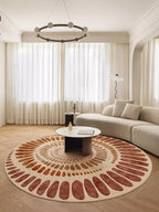 Rocheos Modern Handmade Rug - Houseoon