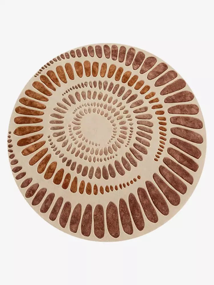 Rocheos Modern Handmade Rug - Houseoon