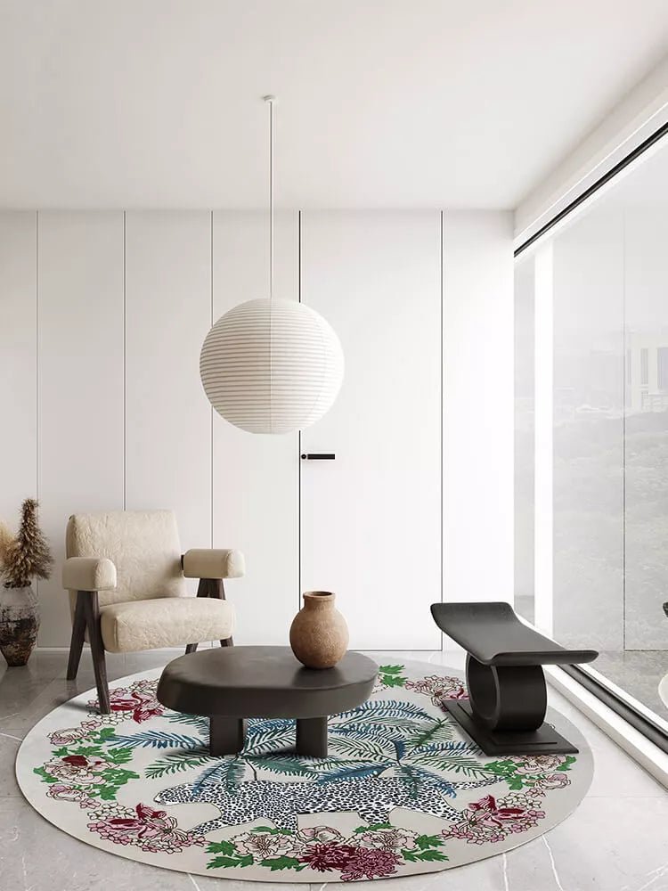 Rogds Colorful Floral Rug - Houseoon