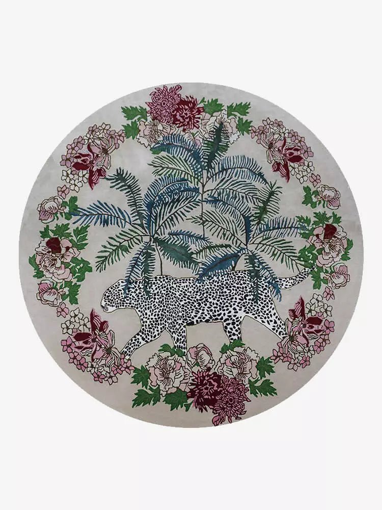 Rogds Colorful Floral Rug - Houseoon