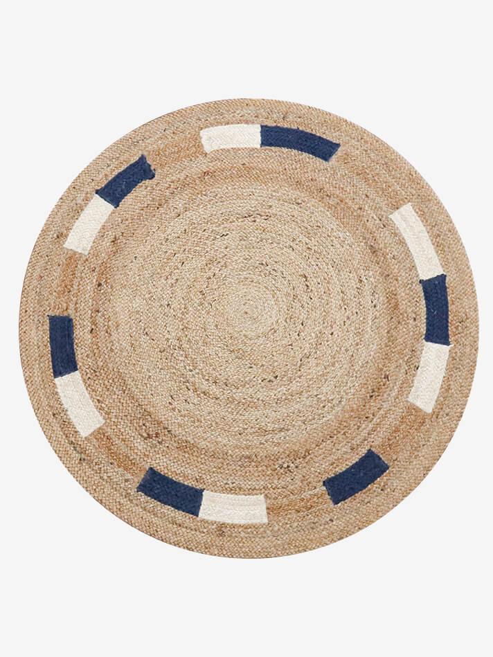 Round area jute rug - Houseoon Image principale du produit