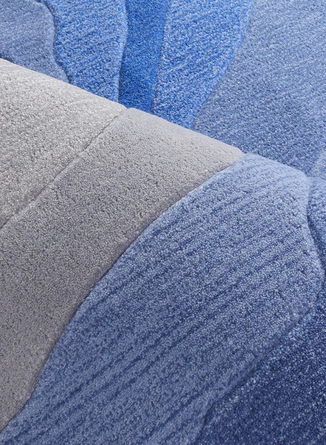 Round Hand Tufted Wool Rug - Houseoon