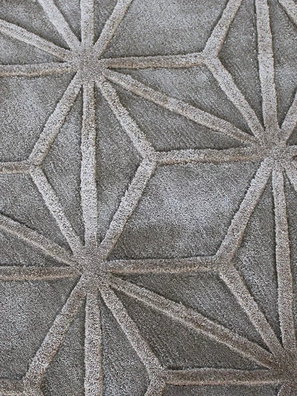 Relief Textured Area Rug