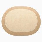 Natural Jute Braided Area Rug