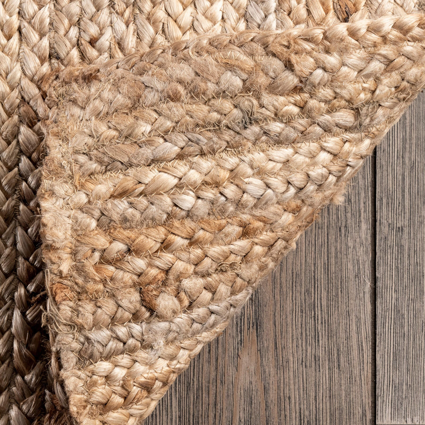 Natural area jute rug