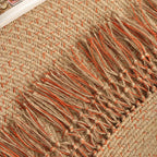 Round Tassels Jute Rug - Houseoon