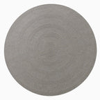 Round Wool Area Braided Rugs - Houseoon
