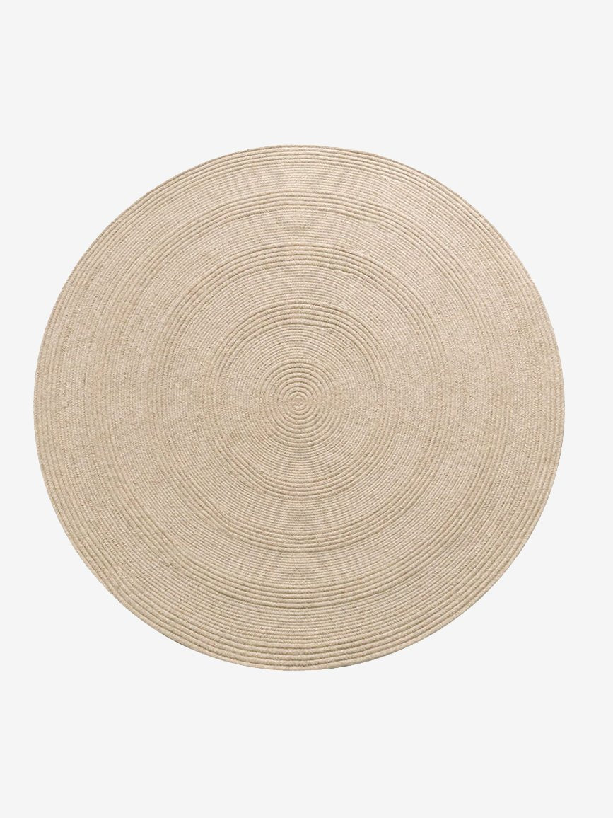 Round Wool Area Braided Rugs - Houseoon Hauptbild