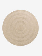 Round Wool Area Braided Rugs - Houseoon