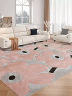 Mmlio hand tufted floral rug